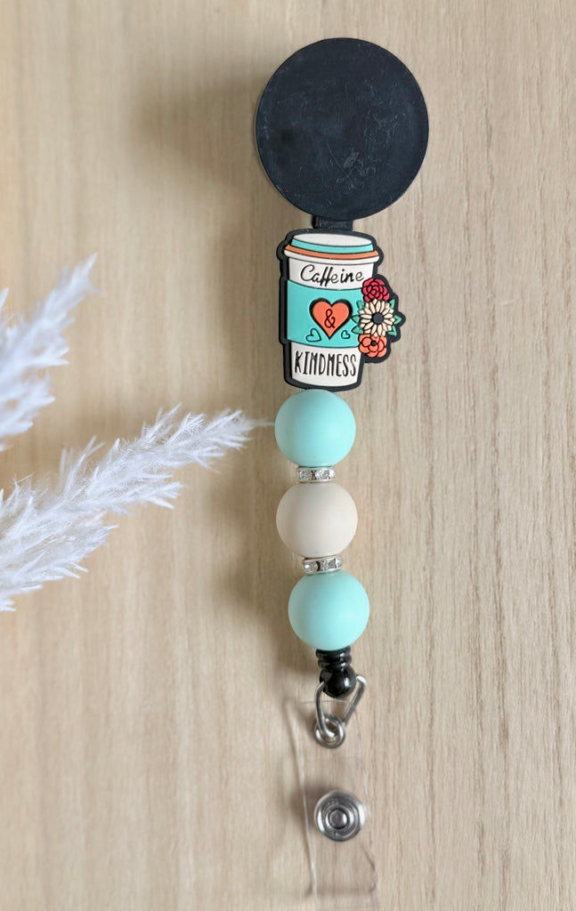 Caffeine & Kindness Badge Reel
